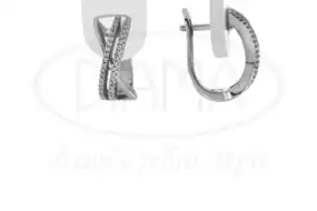 Срібні сережки