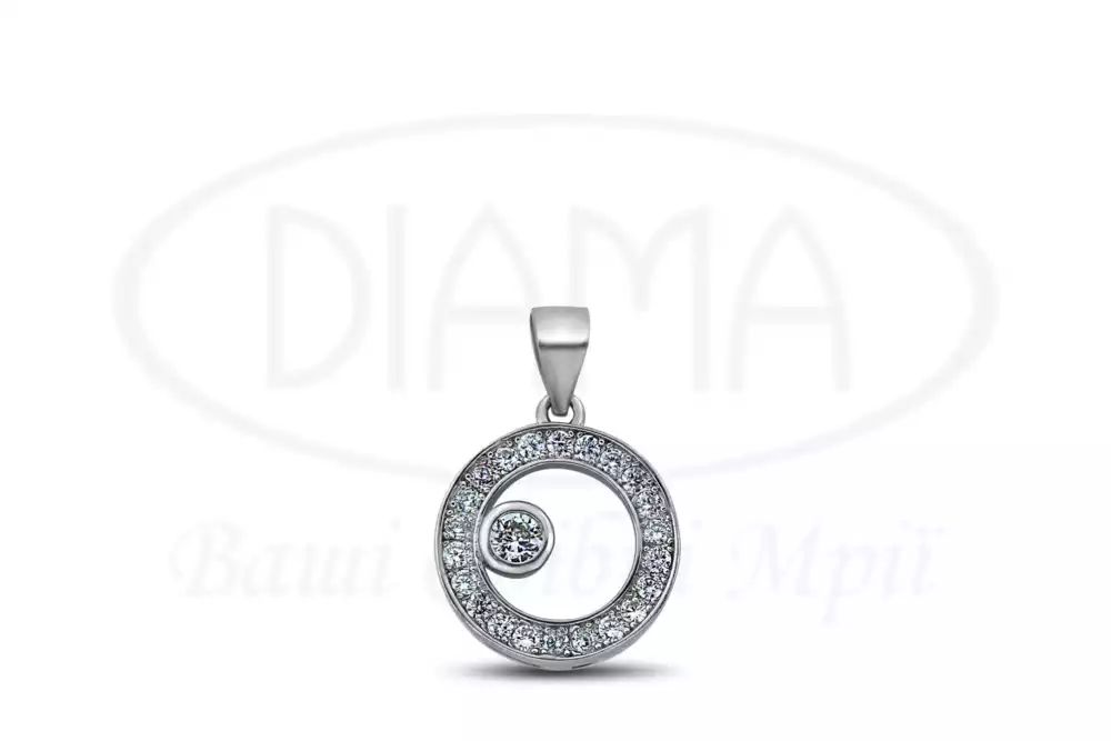 Срібна підвіска фото 1