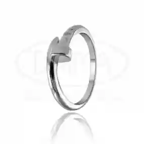 Каблучка срібна "Цвях"