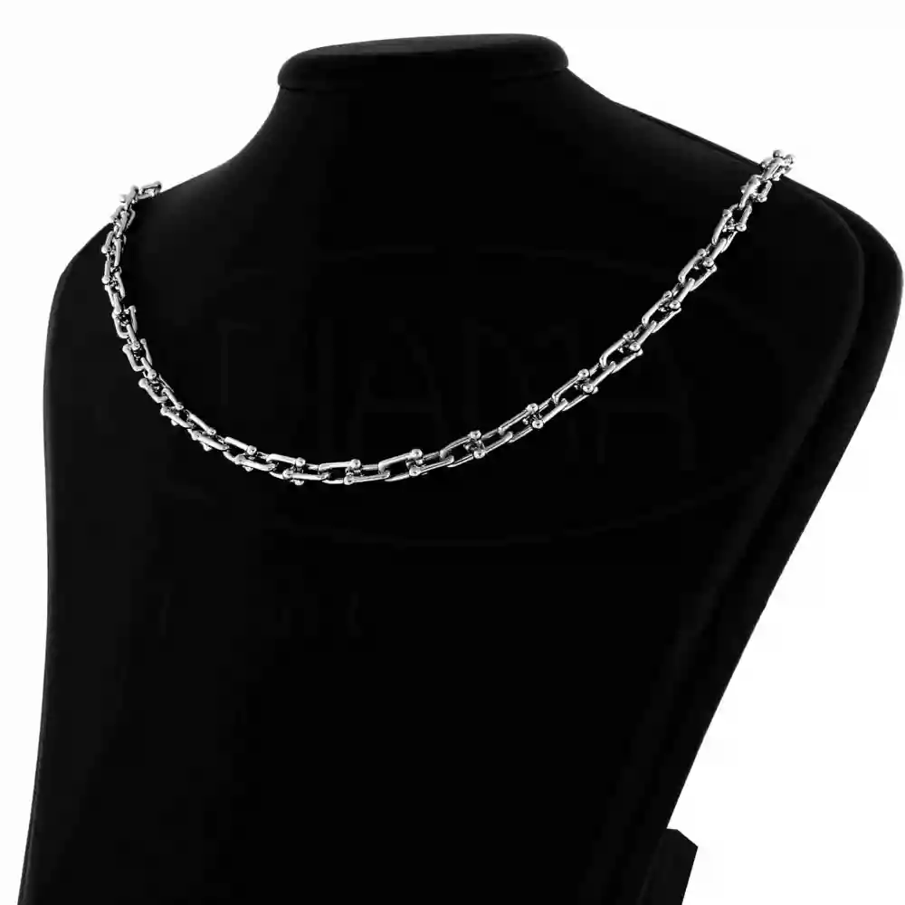 Срібне кольє фото 1