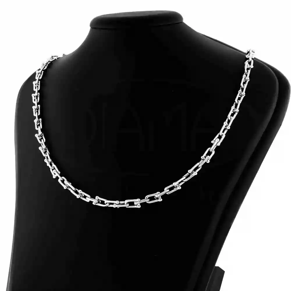 Срібне кольє фото 2