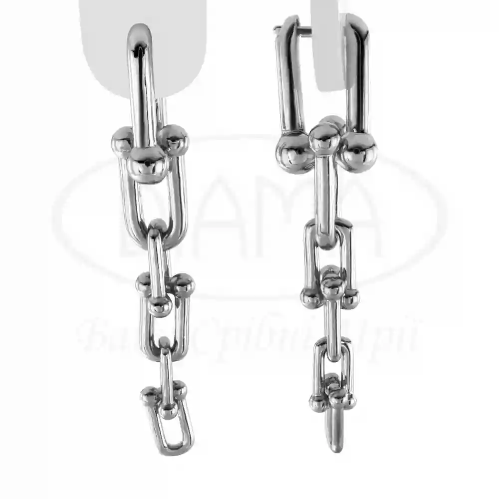 Срібні сережки фото 1