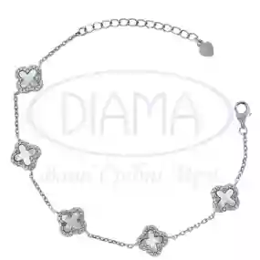 Браслет срібний з Перламутром