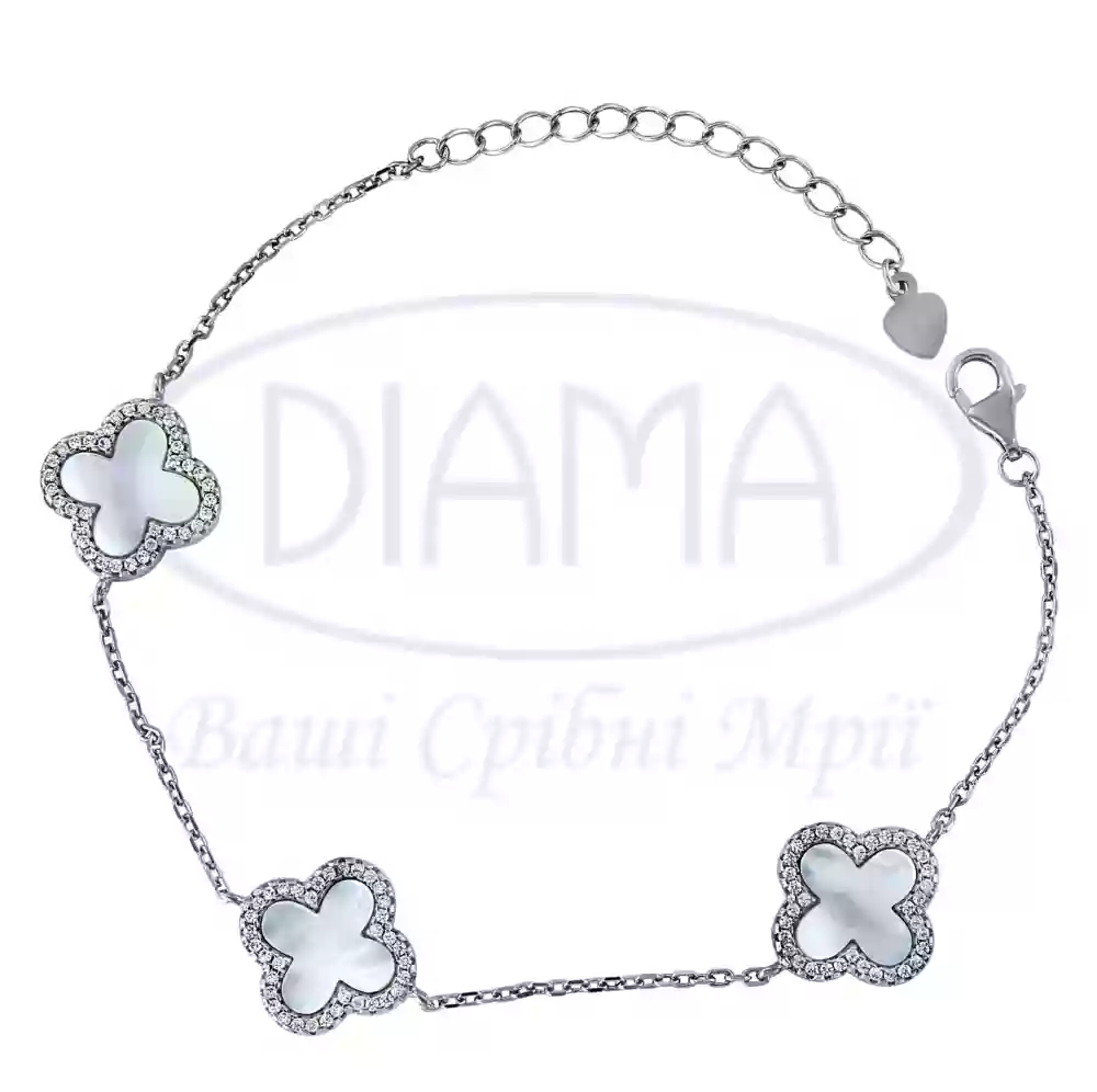 Браслет срібний з Перламутром фото 1