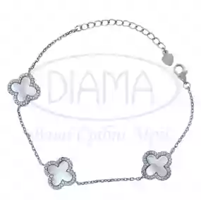 Браслет срібний з Перламутром