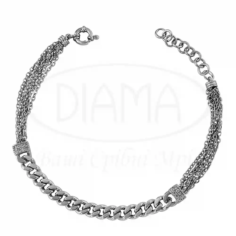 Браслет срібний фото 1