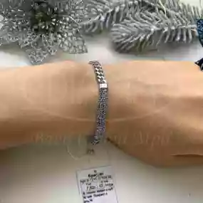 Браслет срібний