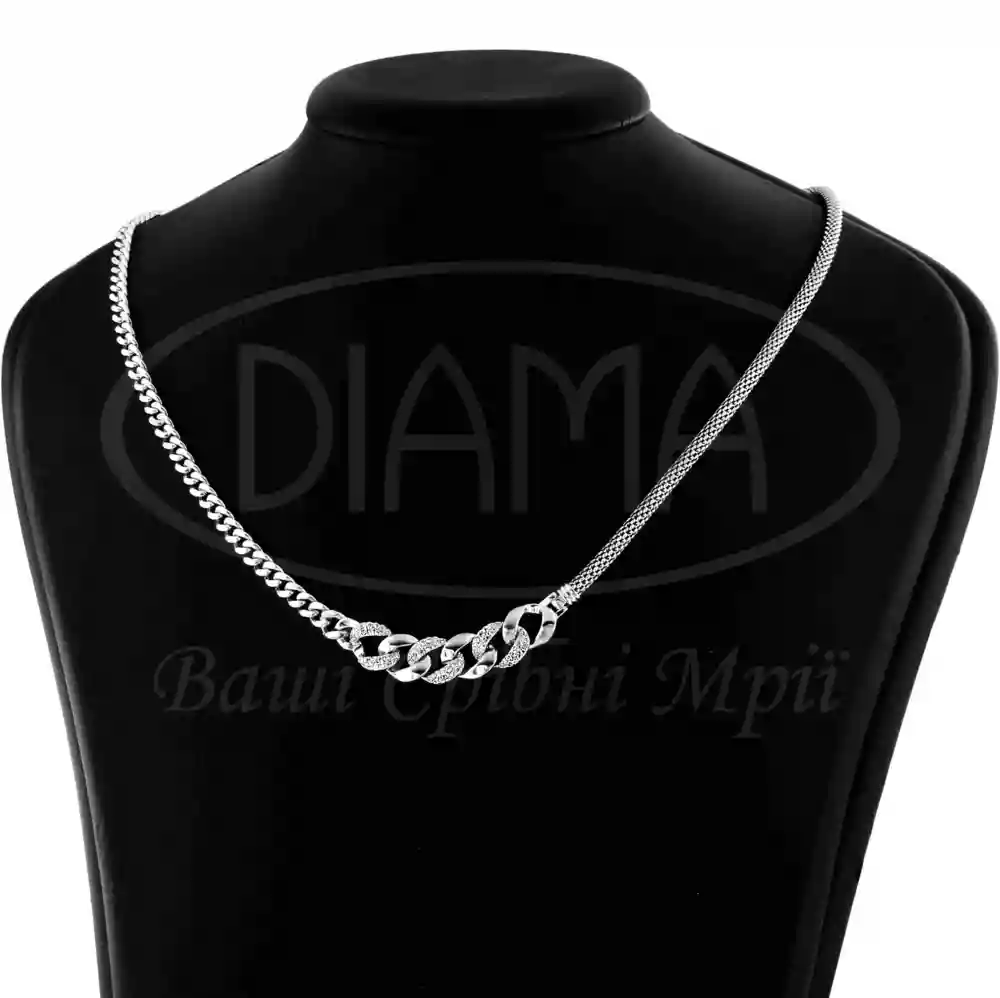 Кольє срібне фото 1