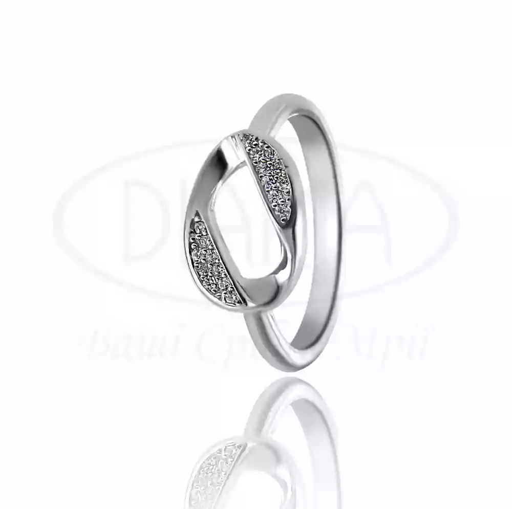 Каблучка срібна фото 1