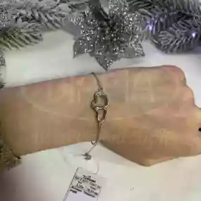 Браслет за срібла "I LOVE YOU"