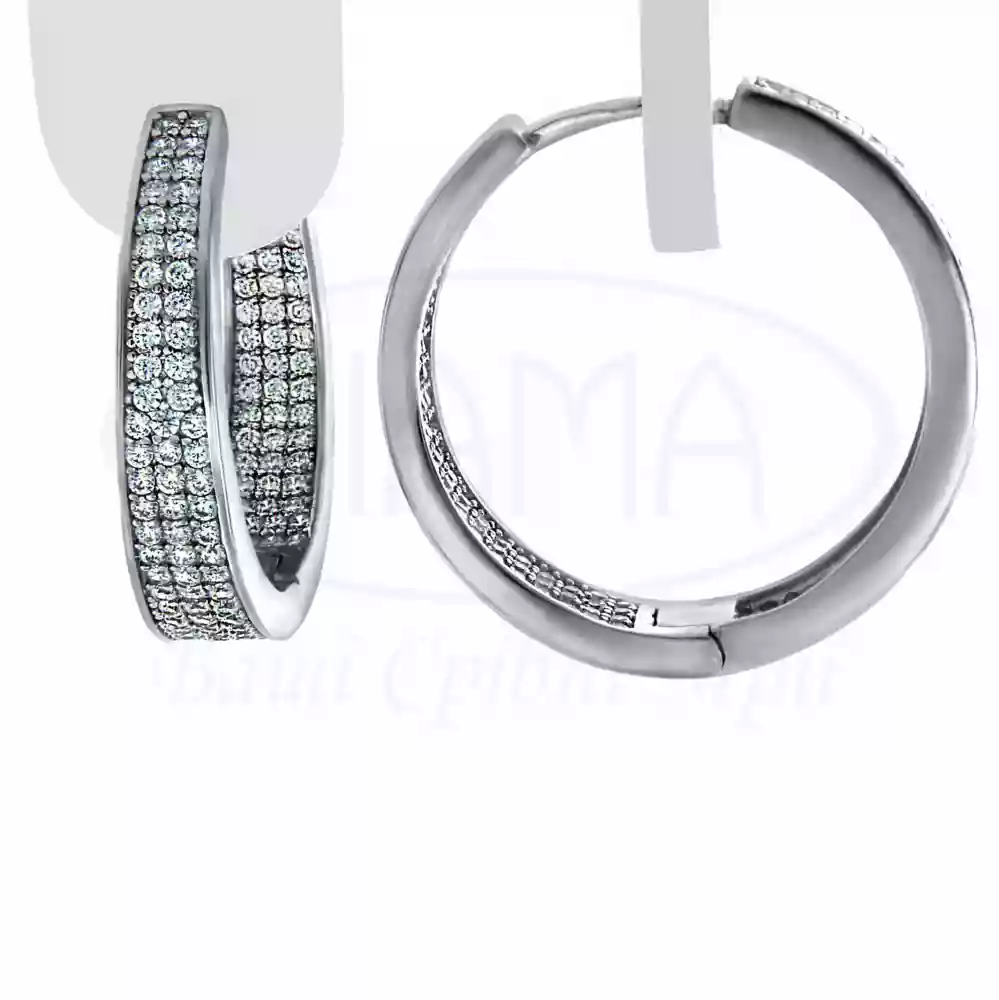 Сережки срібн "КОНГО" фото 1