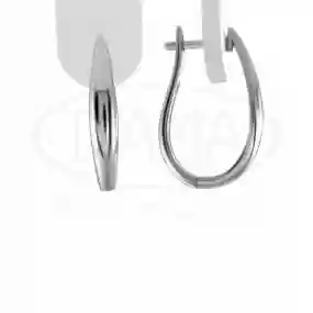 Срібні сережки