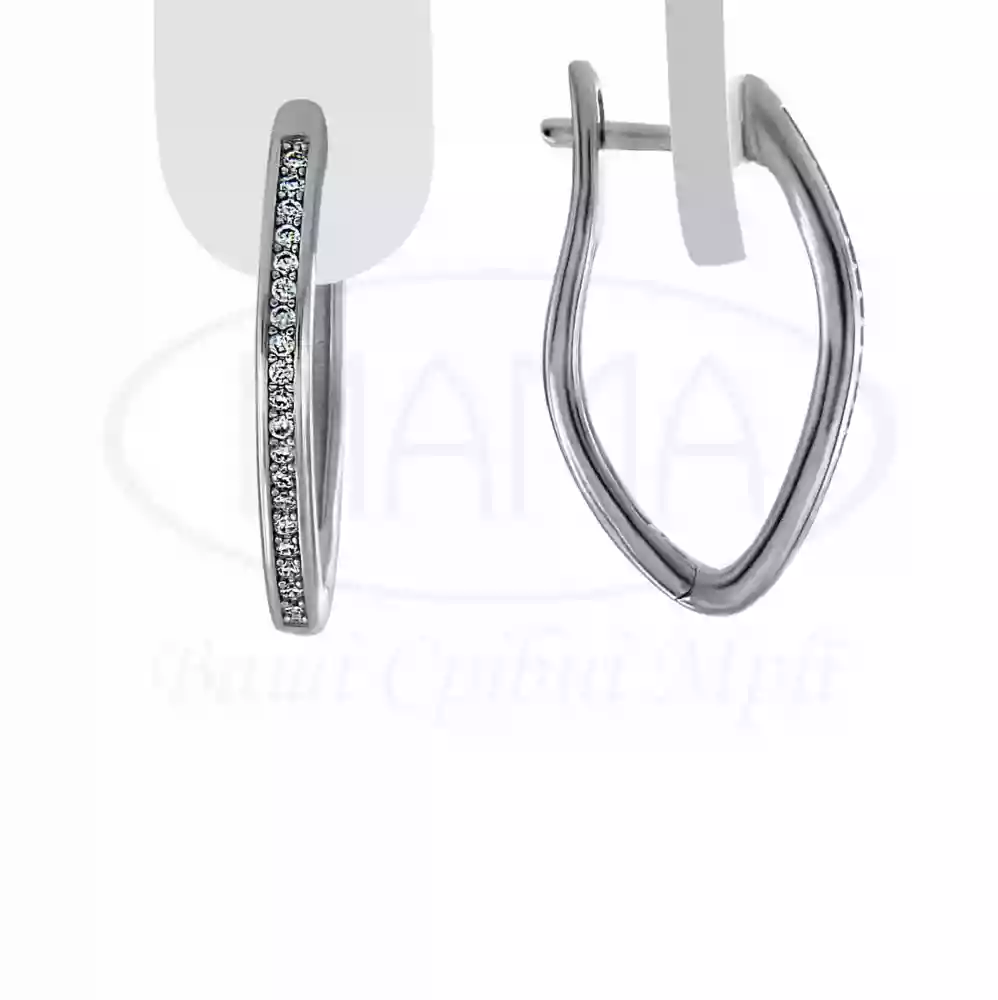 Срібні сережки фото 1