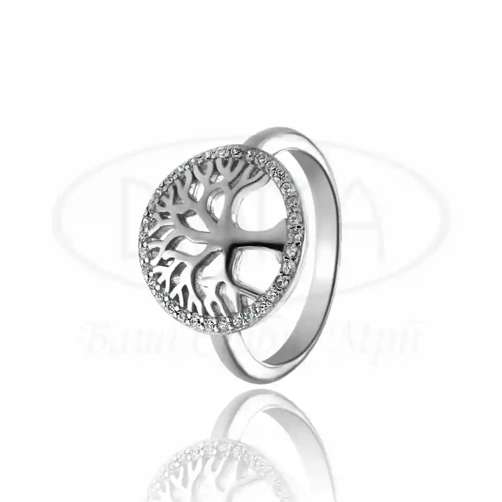 Срібна каблучка з Цирконом фото 1