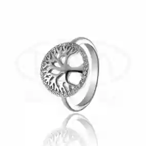 Срібна каблучка з Цирконом