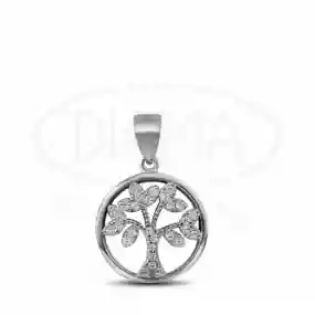 Срібна підвіска з Цирконом