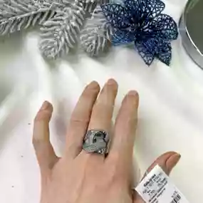 Срібна каблучка