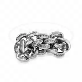 М'яка срібна каблучка