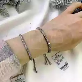 Браслет срібний з Цирконом