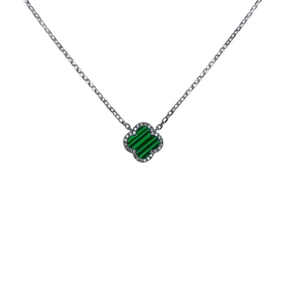 Кольє срібне з Перламутром