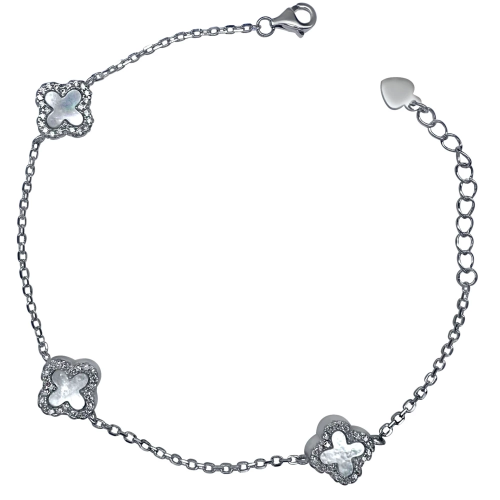 Браслет срібний з Перламутром фото 1