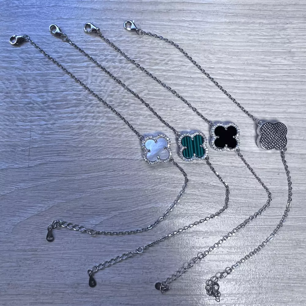 Браслет срібний з Оніксом фото 1